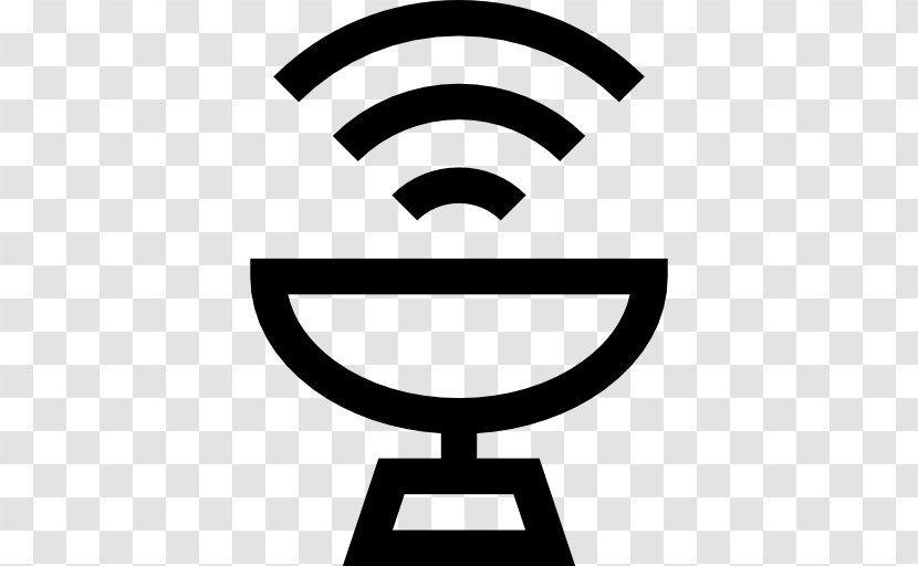 Wi-Fi Hotspot Internet Router - Black And White Transparent PNG