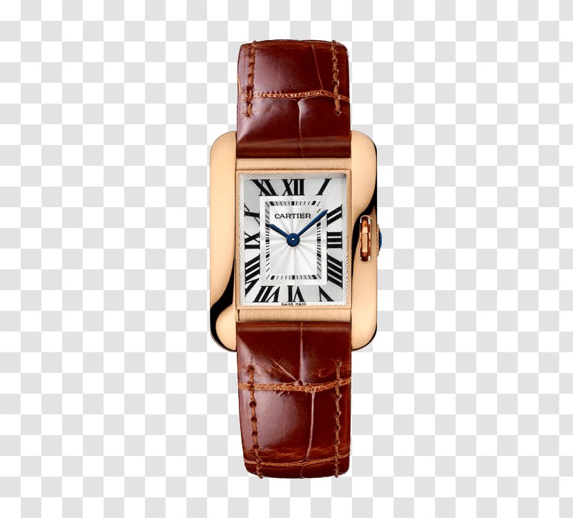 Cartier Tank Anglaise Watch Louis Transparent PNG