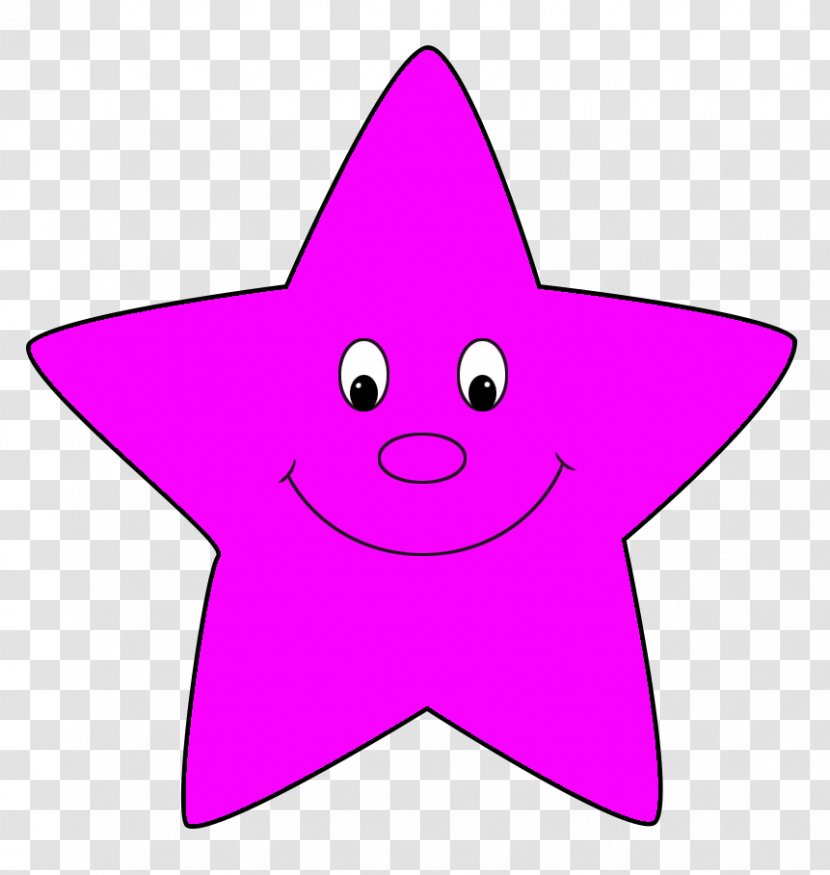 Star Smiley Sticker Clip Art - Ktype Mainsequence - Pink Light Transparent PNG