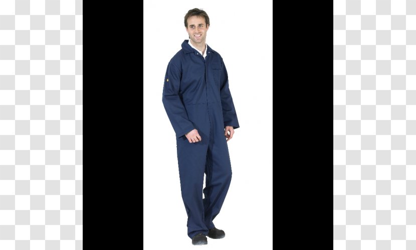 Overall Sleeve Boilersuit Clothing - Flame Retardant - Suit Transparent PNG