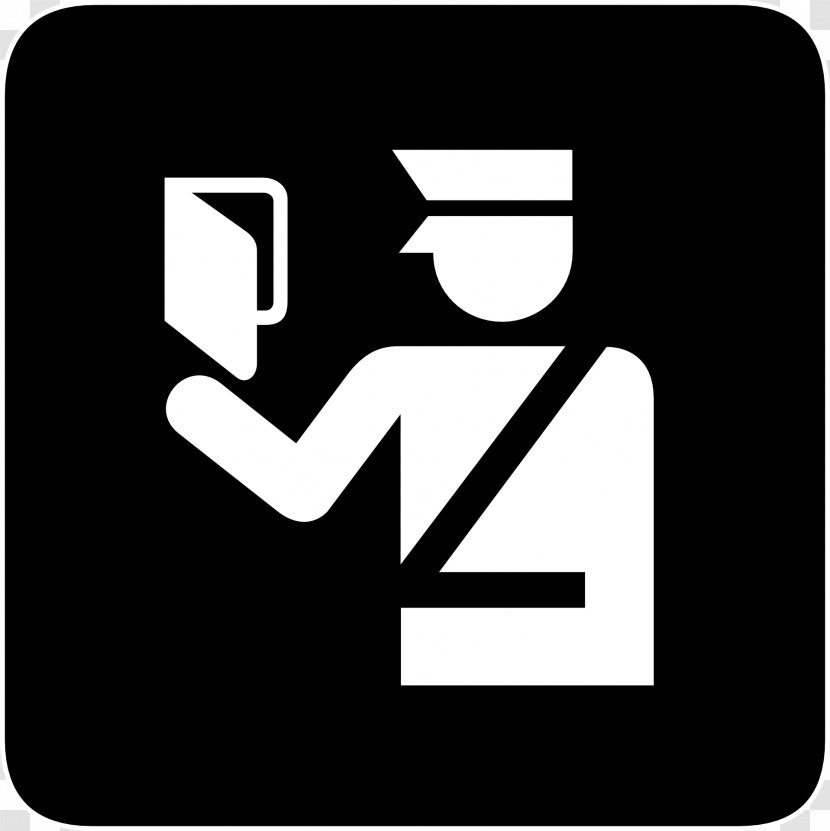 Immigration Clip Art - Officer - Check Transparent PNG