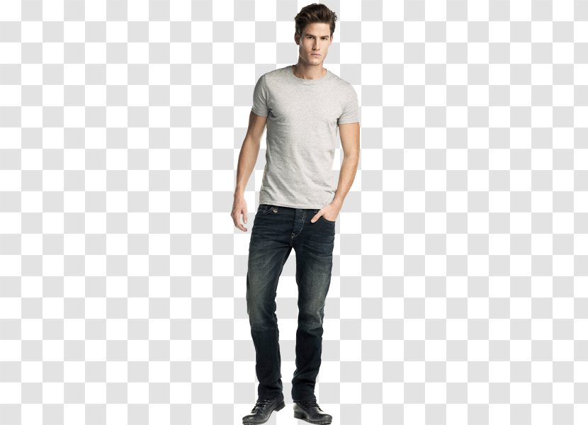Jeans T-shirt Clothing Jacket Waistcoat - T Shirt Transparent PNG