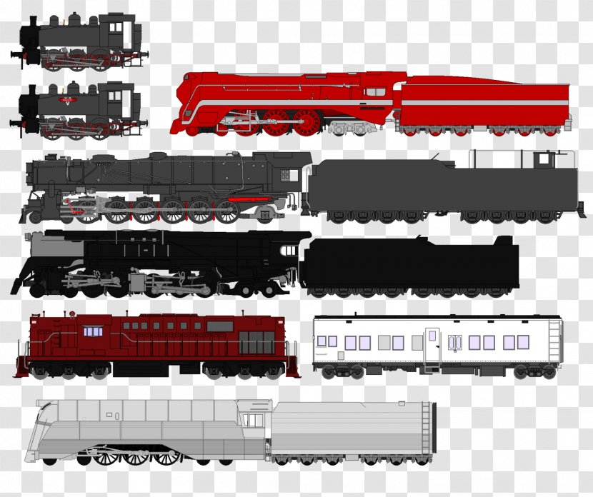 Train Rail Transport Steam Locomotive Transparent PNG