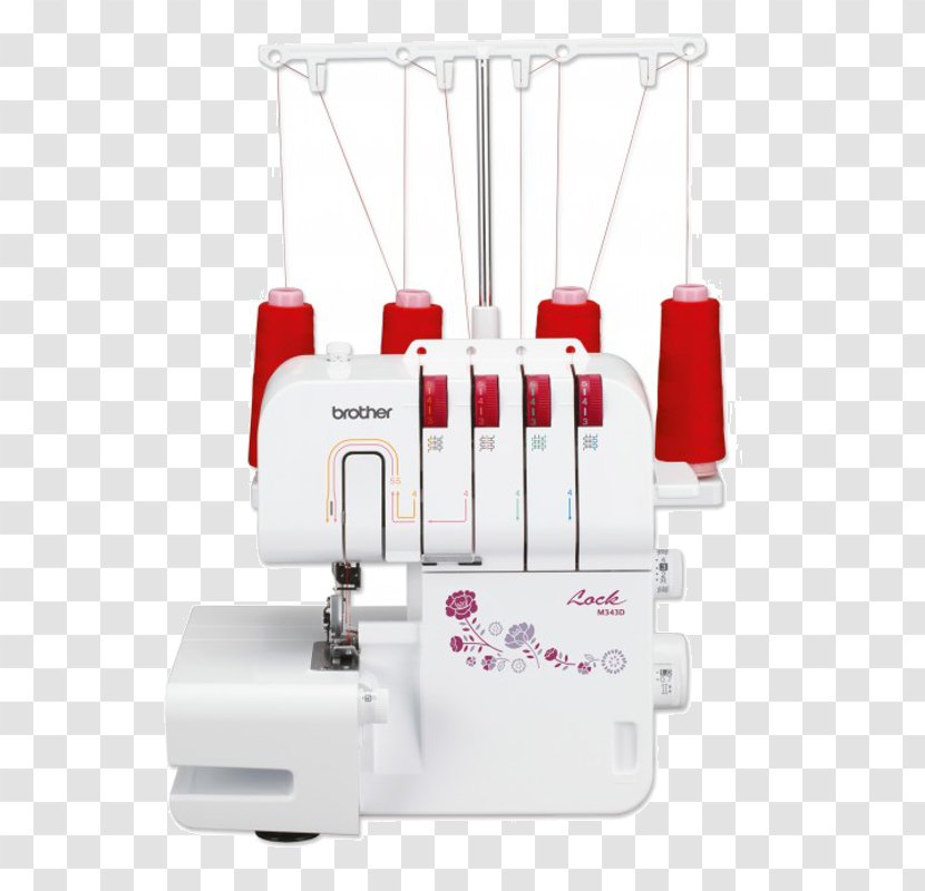 Overlock Sewing Machines Thread Stitch - Machine Transparent PNG