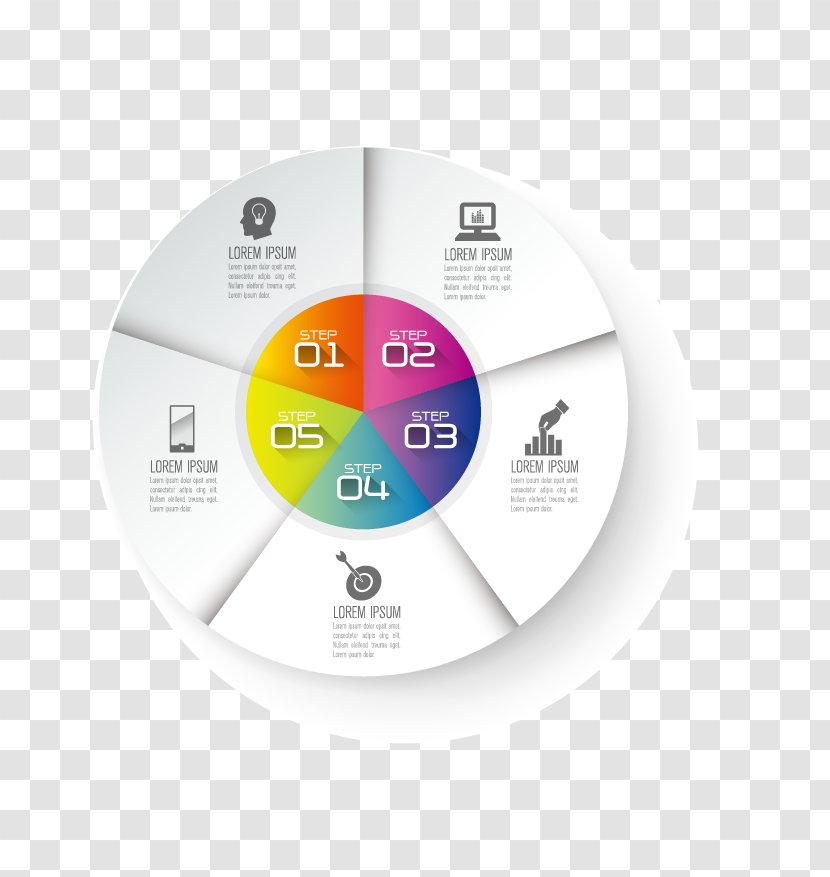 Infographic Diagram Chart Icon - Ppt Element Transparent PNG