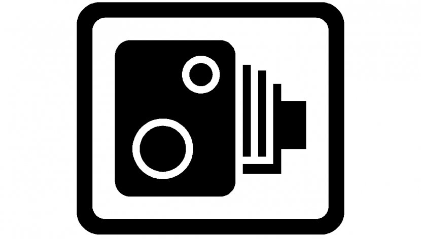 Traffic Enforcement Camera Speed Limit Sign Warning - Logo Transparent PNG