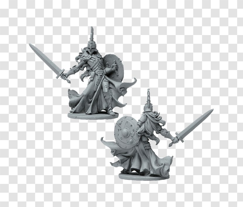 CMON Limited Zombicide Light Darkness Figurine - Knight Transparent PNG