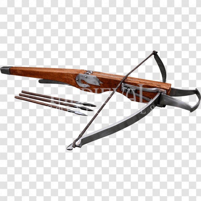 Repeating Crossbow Middle Ages Ranged Weapon - Stock Transparent PNG