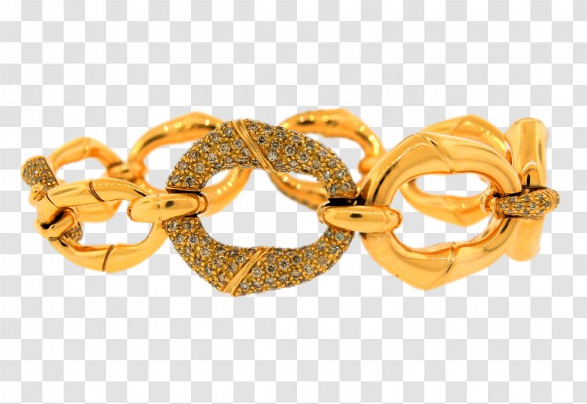 Bangle Gold Bracelet Body Jewellery - Amber Transparent PNG