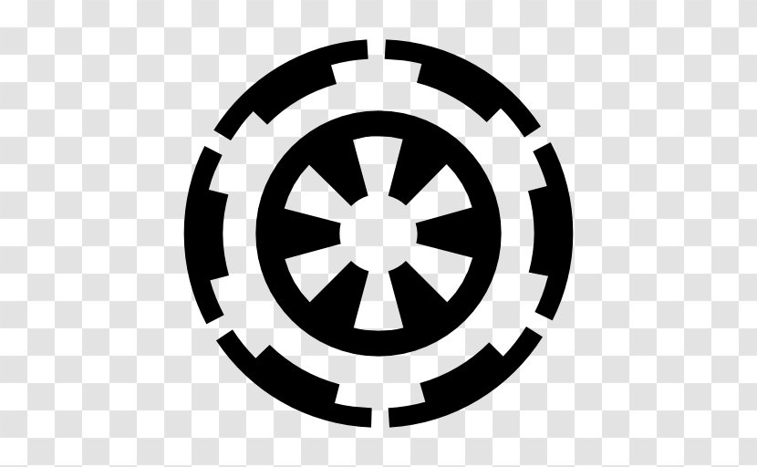 Galactic Empire Star Wars Rebel Alliance Decal - Symbol - Imperial Vector Transparent PNG