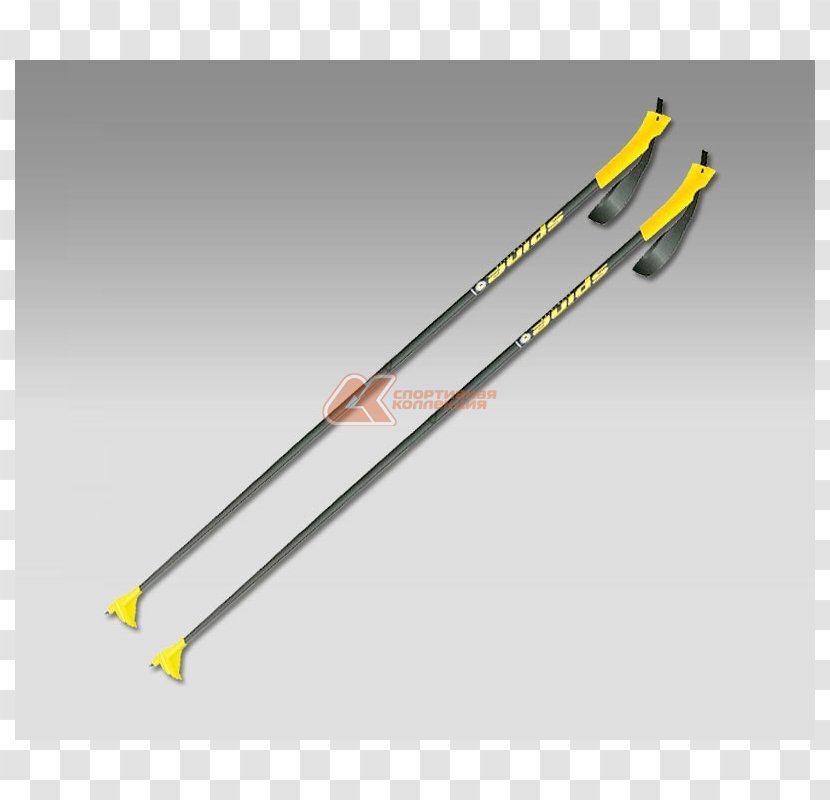 Tool Ski Poles Line Angle - Pole Transparent PNG