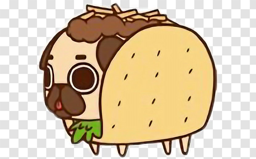 Pug Taco Burrito Puppy Chicken - Storenvy Transparent PNG