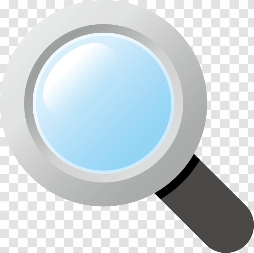 Magnifying Glass Mirror - Lens - Vector Material Transparent PNG