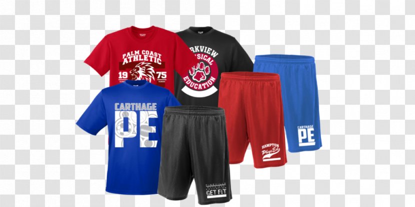 T-shirt Sports Fan Jersey Physical Education Uniform School Transparent PNG