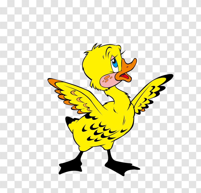 The Ugly Duckling Drawing Clip Art - Duck Transparent PNG