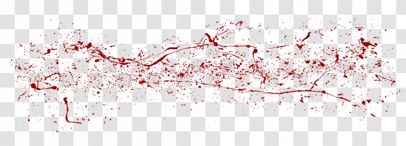 Bloodstain Pattern Analysis Clip Art - Silhouette - Blood Splatter Transparent PNG