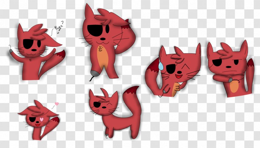 Five Nights At Freddy's 2 Cat 3 Foxy - Meow - Star People Transparent PNG