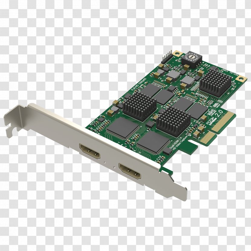 Magewell Pro Capture HDMI Video PCI Express 11100 Quad Card - Electronic Device - Laptop Graphics Hdmi Transparent PNG