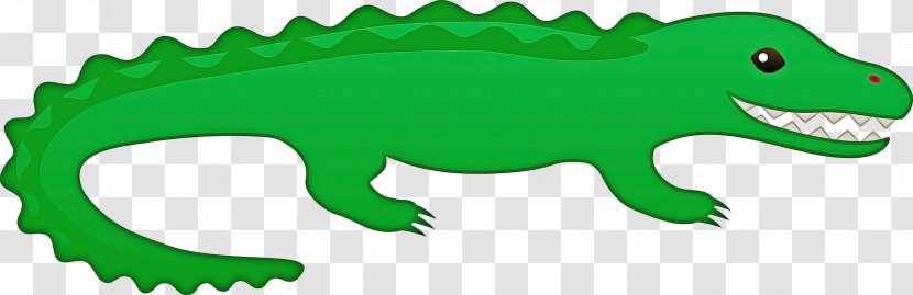 Green Alligator Crocodile Crocodilia Animal Figure - Nile Transparent PNG