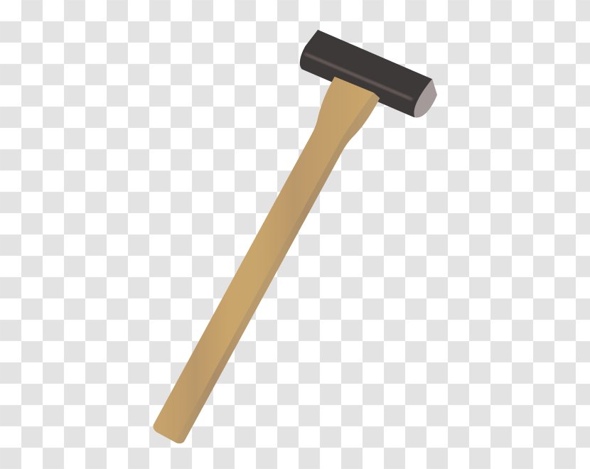 Hammer Illustration Splitting Maul Carpenter Product Design Transparent PNG