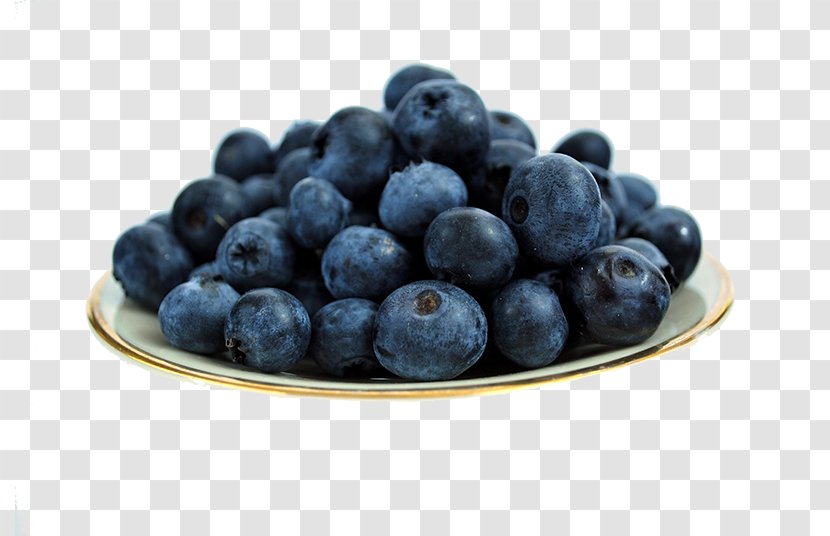 Smoothie Pancake Blueberry Food - Frutti Di Bosco - Blueberries On A Plate Transparent PNG