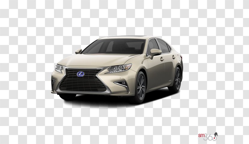 2018 Lexus ES 350 Mid-size Car Bumper - Headlamp Transparent PNG