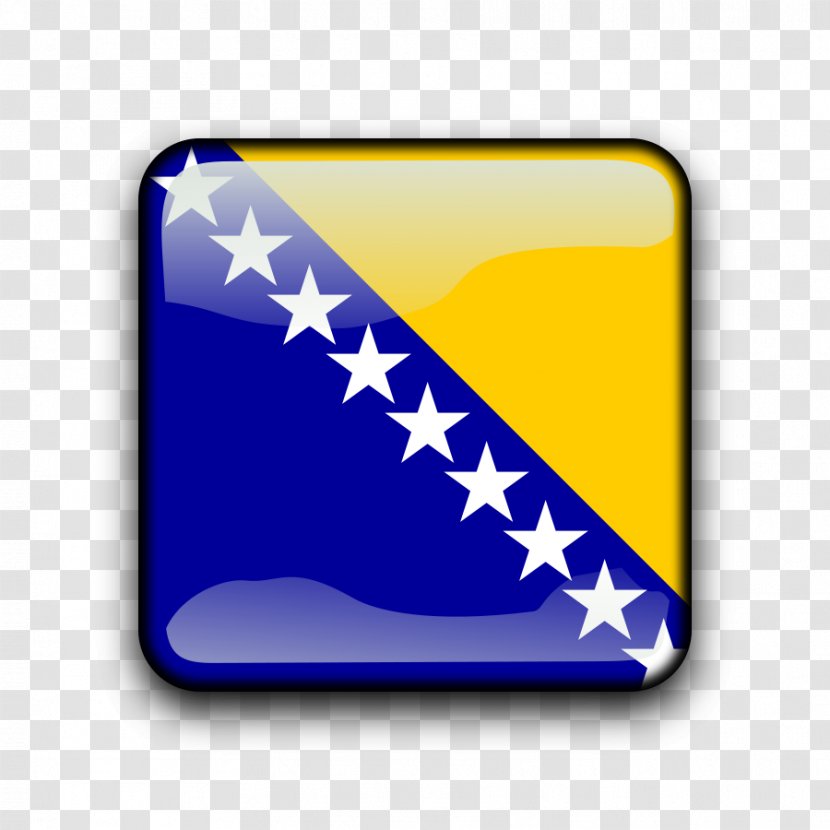 Flag Of Bosnia And Herzegovina Sarajevo Republic Greece - Eu Transparent PNG