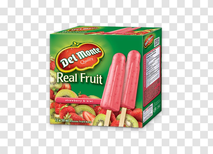 Fruit Ice Cream Milk Yoghurt - Del Monte Foods - Real Strawberries Transparent PNG