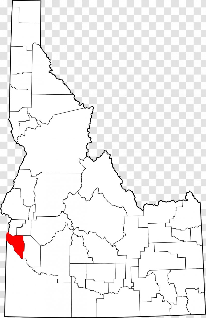 Elmore County, Idaho Bear Lake Kootenai Caribou - County - Map Transparent PNG