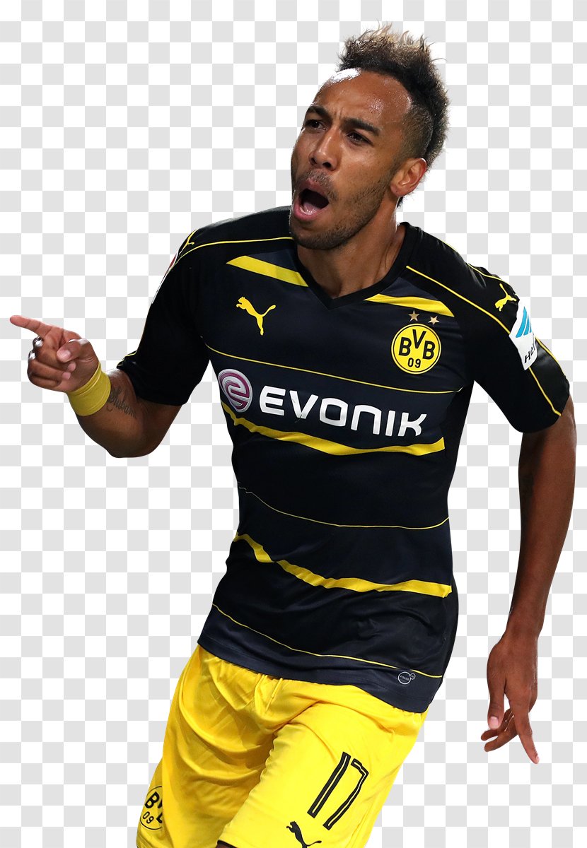 Pierre-Emerick Aubameyang Borussia Dortmund Bundesliga Jersey Sport - Clothing - James Rodriguez Transparent PNG