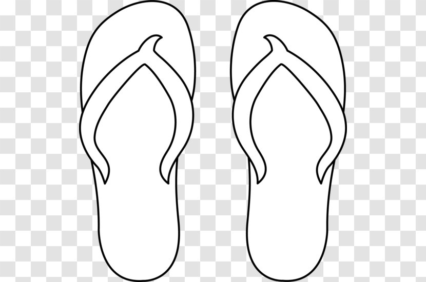 Flip-flops Sandal Clip Art - Heart - Sandals Cliparts Transparent PNG
