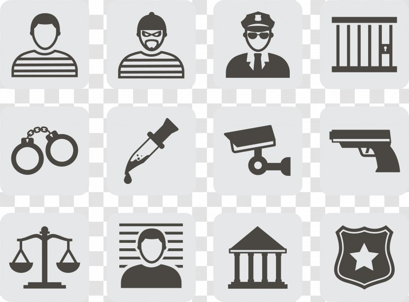 Crime Court Icon - Police Officer - Criminal Justice Transparent PNG