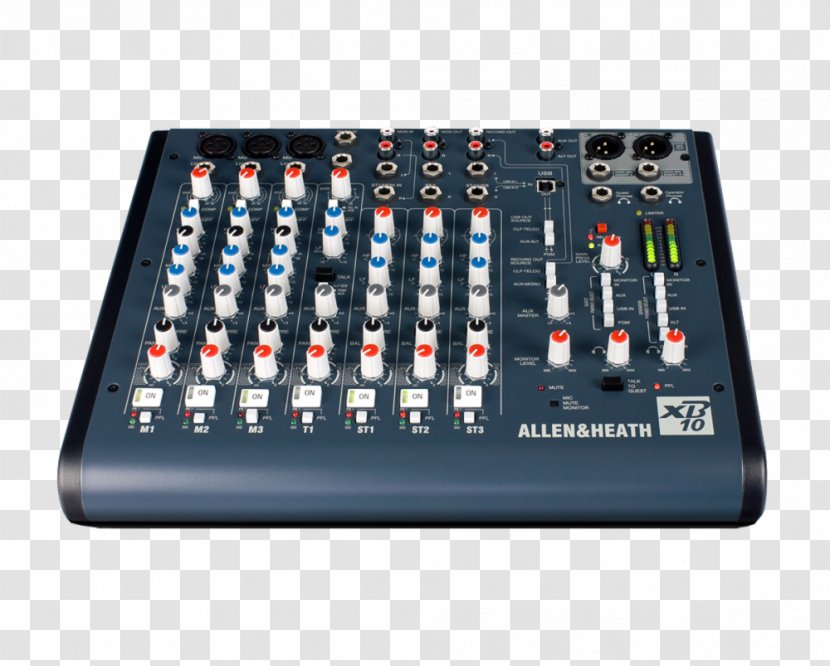 Microphone Audio Mixers Allen & Heath Recording Studio - Electronic Component - Mixer Transparent PNG