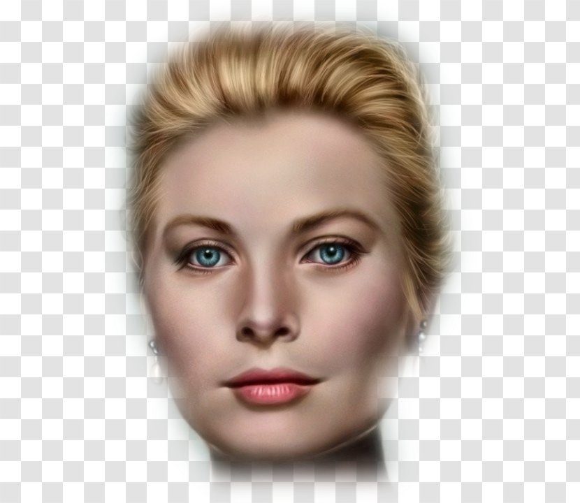 Grace Kelly Eyelash Extensions Face Celebrity Actor - Eyebrow Transparent PNG