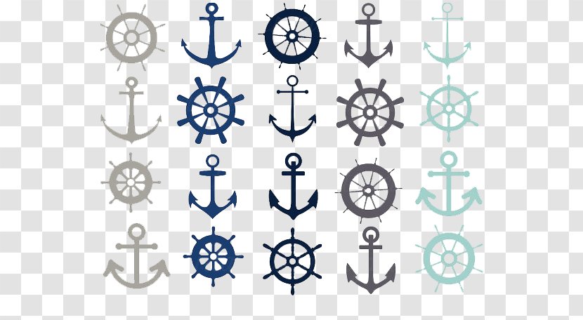 Anchor Seamanship Anclaje Ship's Wheel Clip Art Transparent PNG