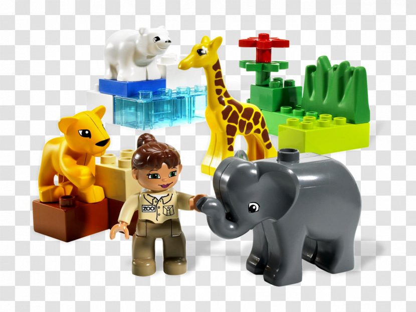 Amazon.com LEGO DUPLO 4962 - Lego - Baby Zoo Construction SetToy Transparent PNG