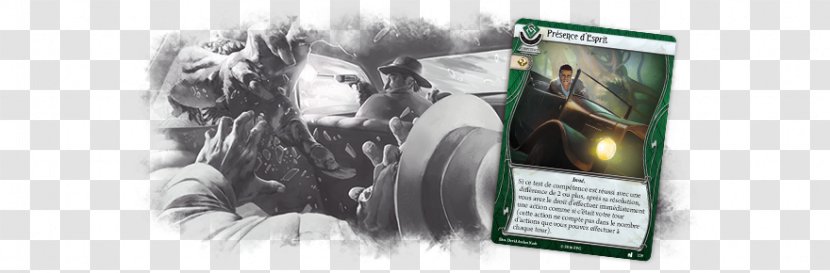 Arkham Horror: The Card Game Asmodée Éditions Dunwich - Black And White - Quick Repair Transparent PNG