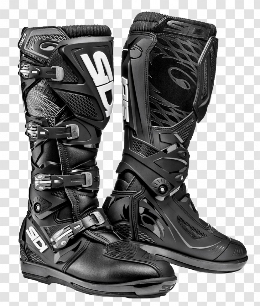 SIDI Motorcycle Boot Shoe - Clothing Transparent PNG