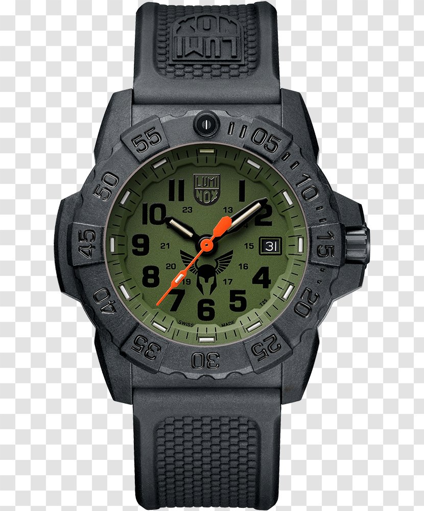 Luminox Navy Seal Colormark 3050 Series Watch United States SEALs Chronograph - Seals Transparent PNG