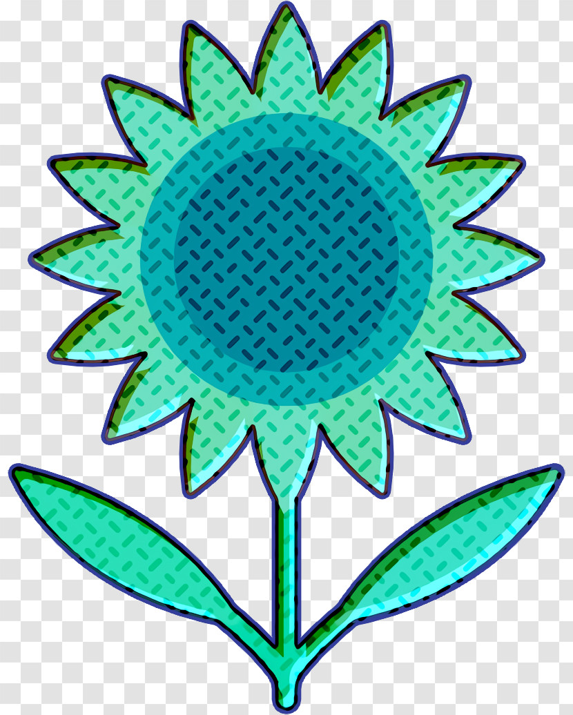 Sunflower Icon Flower Icon Animals And Nature Icon Transparent PNG