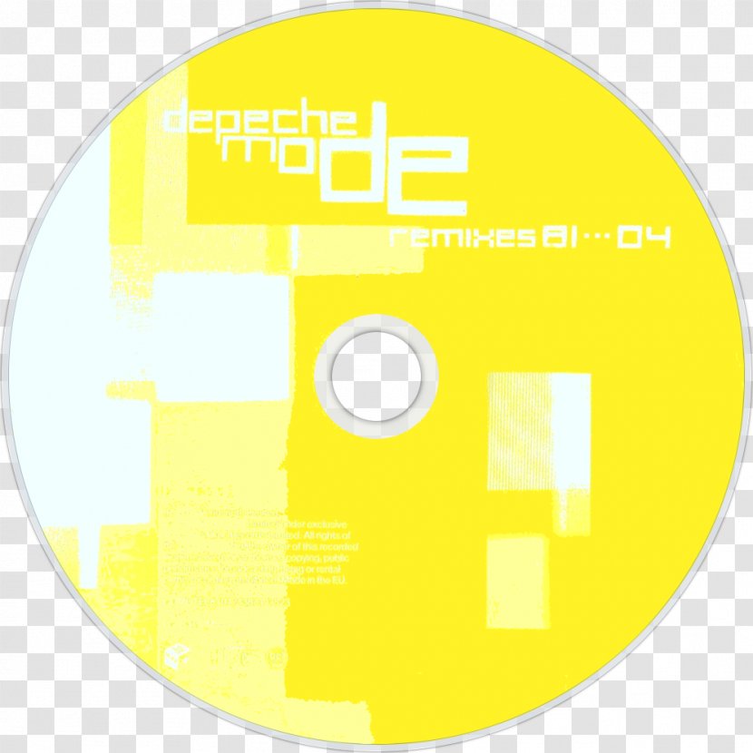 Compact Disc Remixes 81-04 Logo - Yellow - Design Transparent PNG