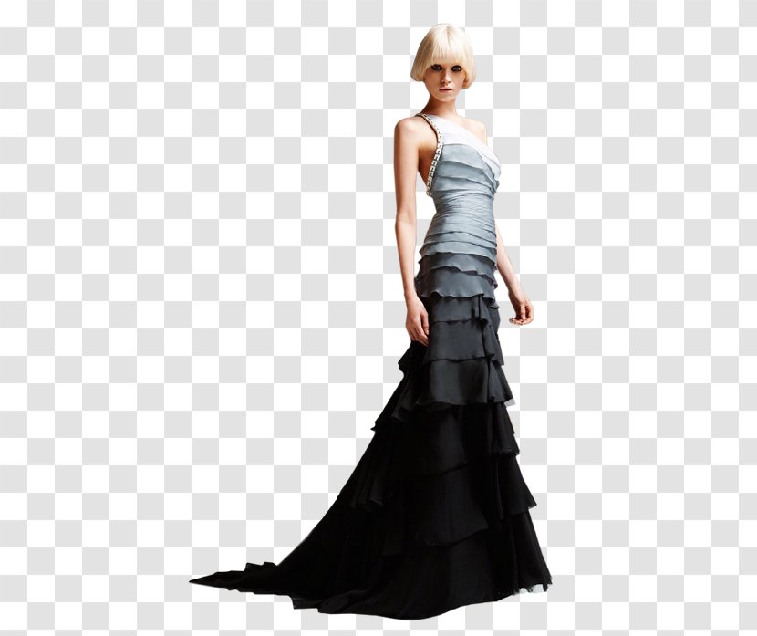 Little Black Dress Green Versace Of Jennifer Lopez Evening Gown - Silhouette Transparent PNG