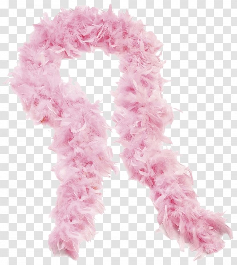 Feather Boa Scarf Costume Party - Clothing Transparent PNG