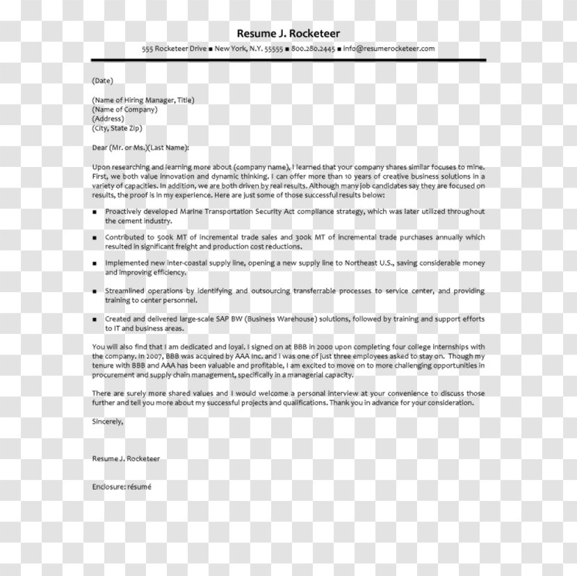 Cover Letter Résumé Curriculum Vitae Template - Executive Director Transparent PNG