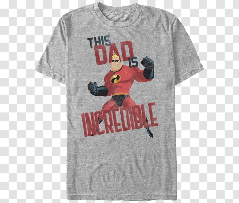 T-shirt The Incredibles Mr. Incredible Father Jack-Jack Parr - Unisex Transparent PNG