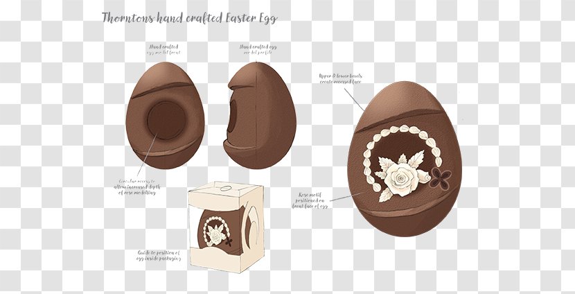 Easter Egg Praline Chocolate - Sketch Transparent PNG