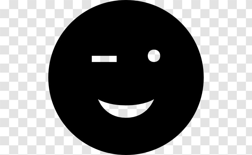Emoticon Smiley Sadness Clip Art - Black And White - Smile Transparent PNG