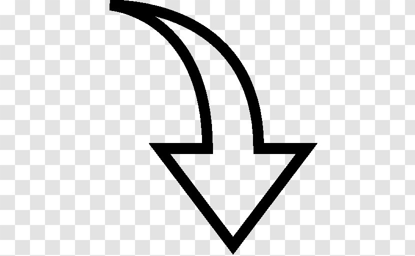 Arrow Logo Share Icon - Triangle - Black And White Arrows Transparent PNG