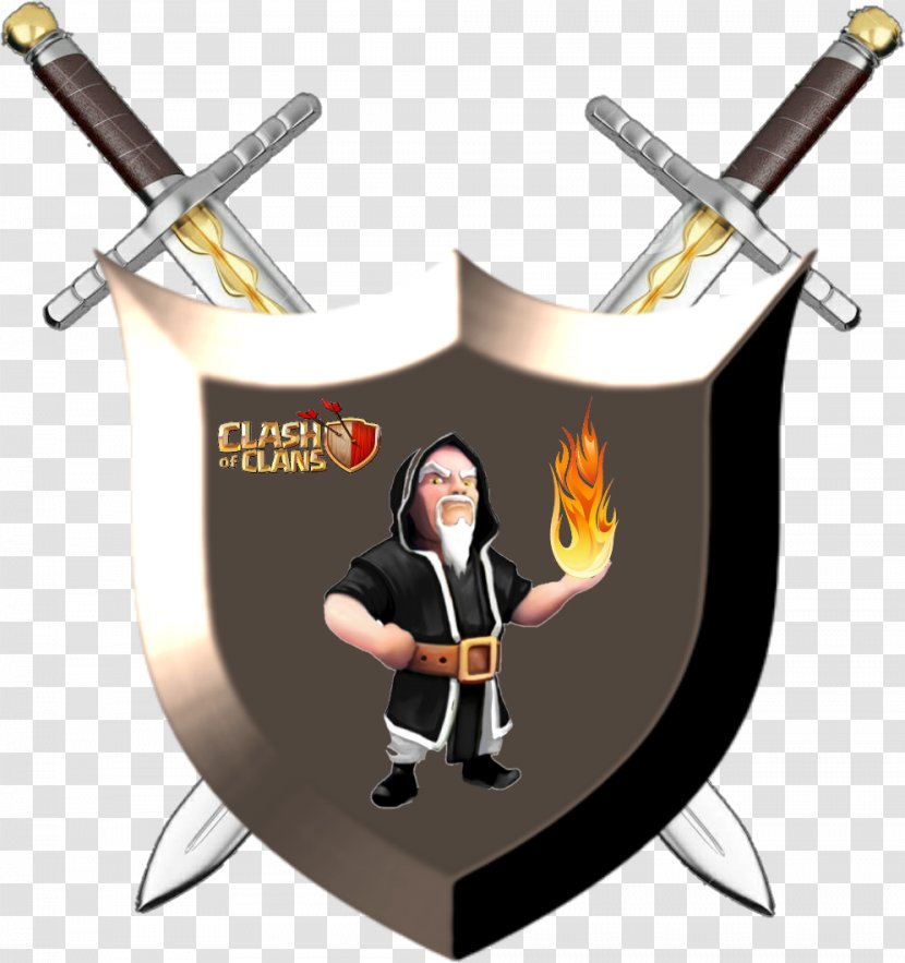 Clash Of Clans Sword - Tshirt - Cold Weapon Cartoon Transparent PNG