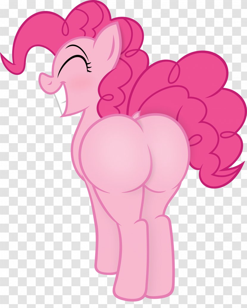 Pony Pinkie Pie DeviantArt Horse - Silhouette Transparent PNG